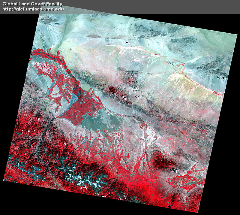 The Landsat TM image datasets over Heihe River Basin (1987-2010)