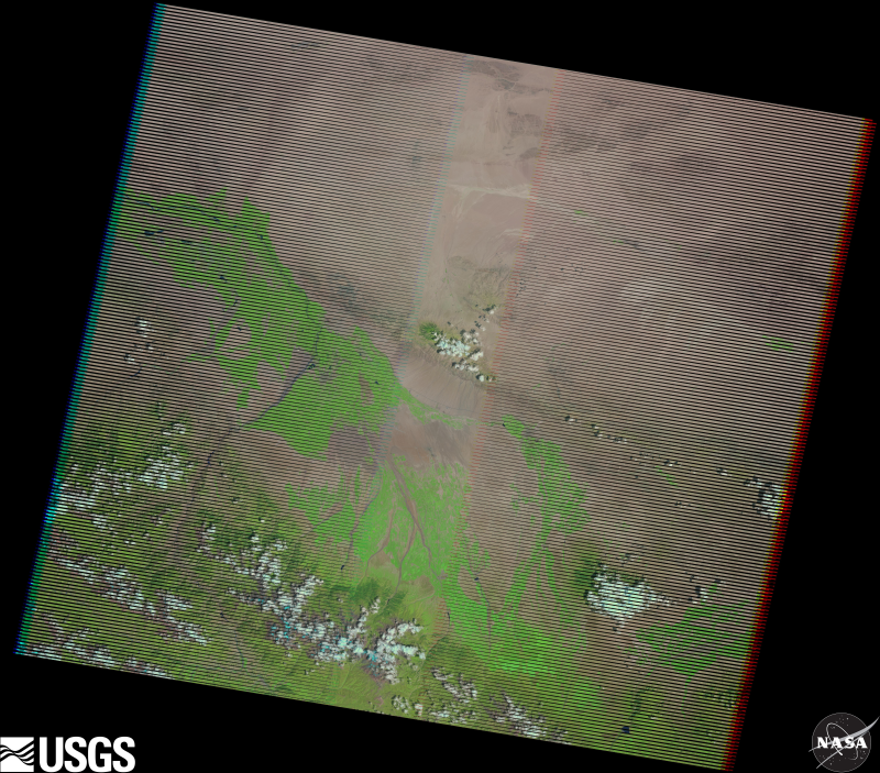 黑河生态水文遥感试验：Landsat ETM+遥感数据集（2012）
