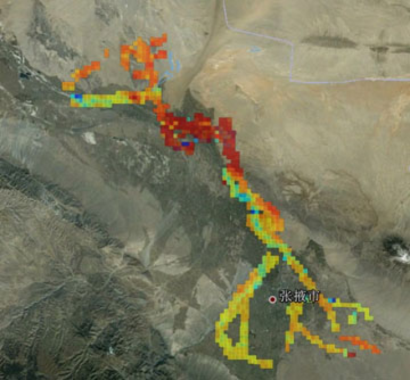 黑河生态水文遥感试验：黑河流域中游河道L波段机载微波辐射计数据集（2012年7月3日）