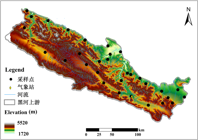 黑河流域上游野外土壤测量分析数据（2013-2014）